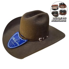 Chapéu Pralana Arena Felt Café + BRINDES