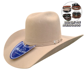 Chapéu Pralana Arena Felt Bege + BRINDES