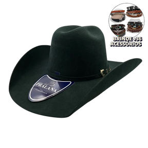 Chapéu Pralana Arena New Lã Verde Musgo + BRINDES