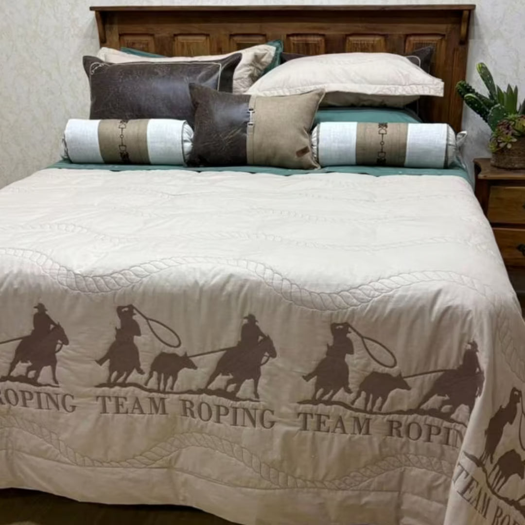 Cama Completa Team Roping - 12 Peças