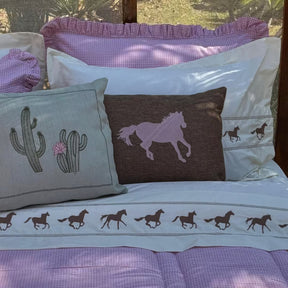 Cama Completa Farm Rosa - 12 Peças