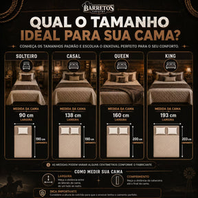 Cama Completa Long Horn - 12 Peças
