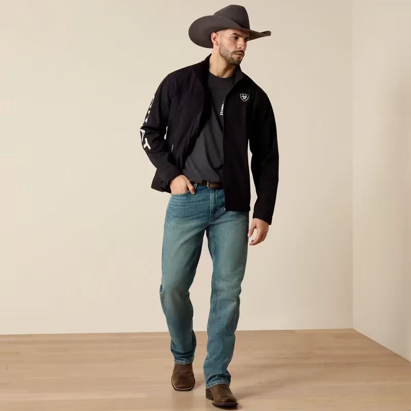 Jaqueta Ariat Softshell Importada Preta Masculina